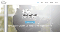 Desktop Screenshot of fionawatson.com