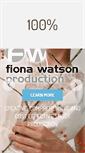 Mobile Screenshot of fionawatson.com